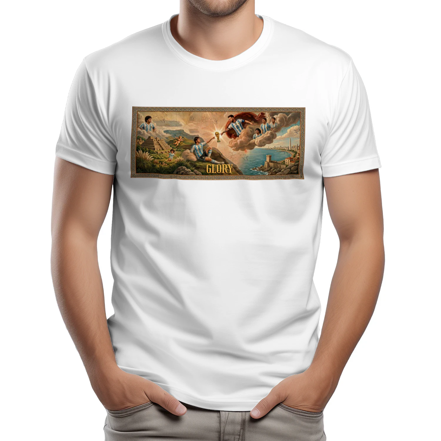 Eternal Glory – Argentina Legends World Cup Classic Men's T-shirt