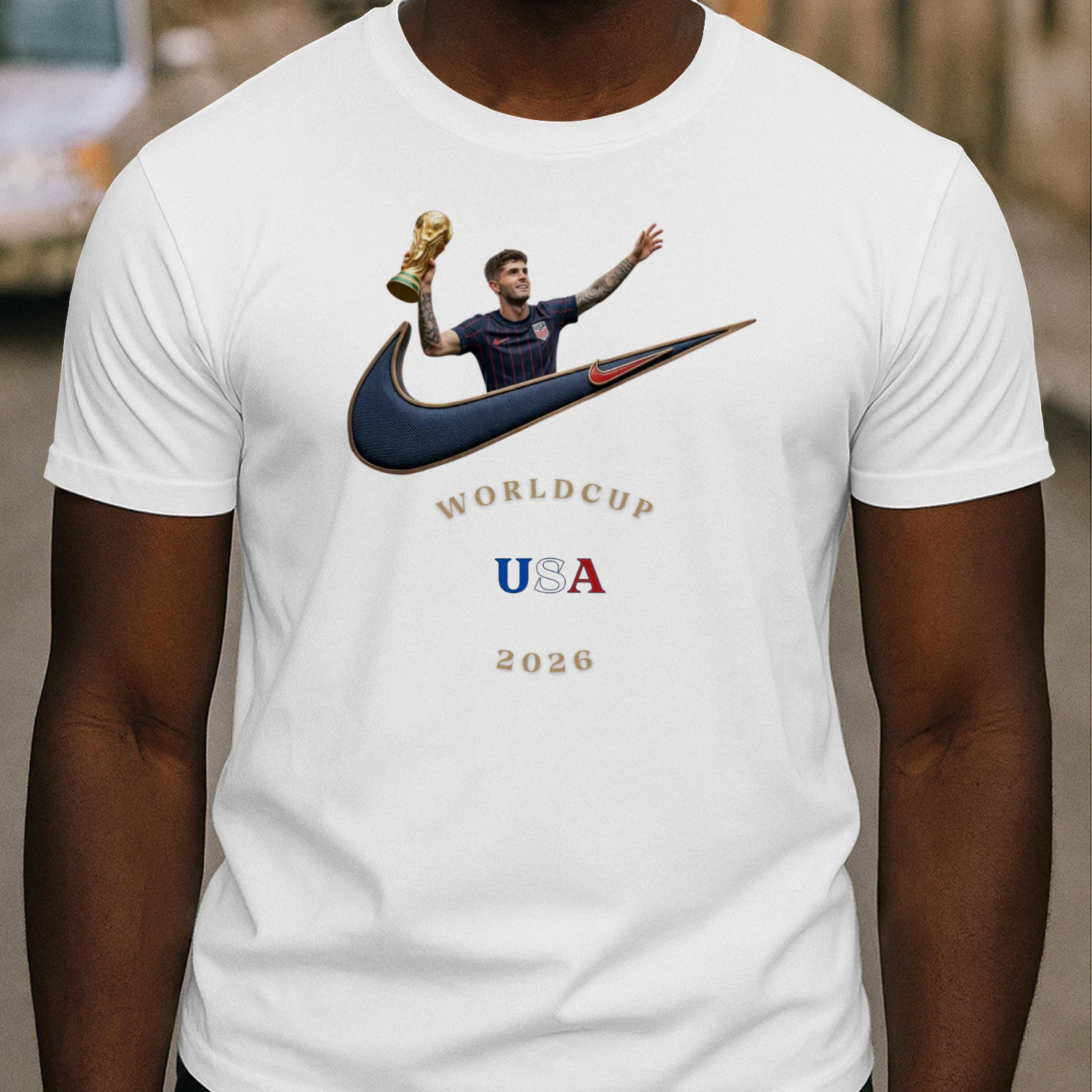 The Stars & Stripes: Home Turf Glory – Classic Men's T-shirt Limited Edition : World Cup 2026 USA Host Collection Fan Kit