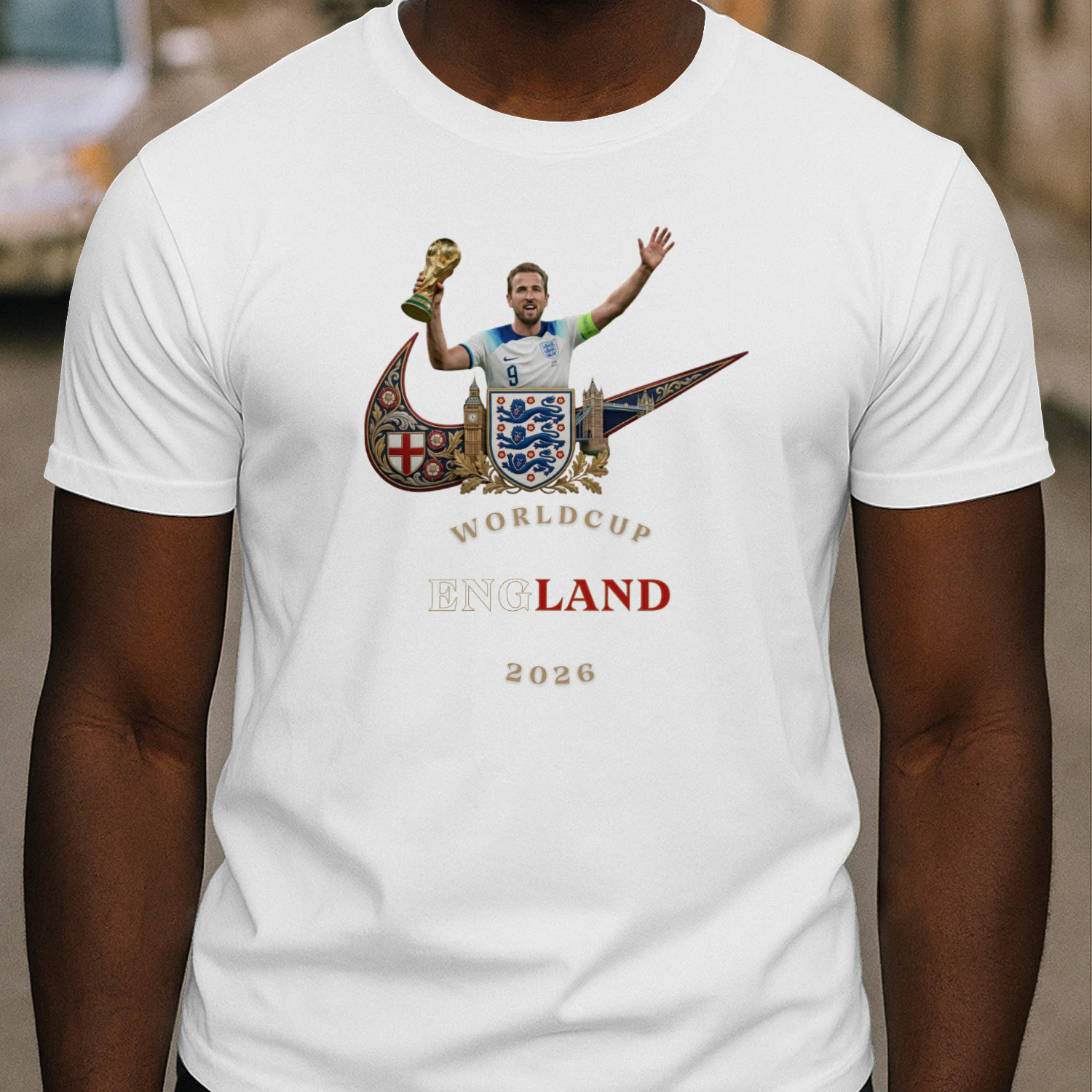 The Three Lions – Classic Men's T-shirt Limited Edition : World Cup 2026 England Fan Kit