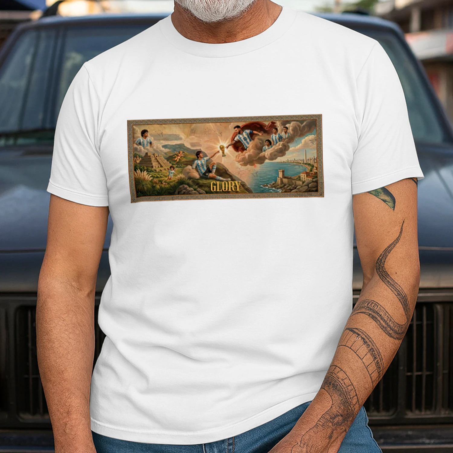 Eternal Glory – Argentina Legends World Cup Classic Men's T-shirt