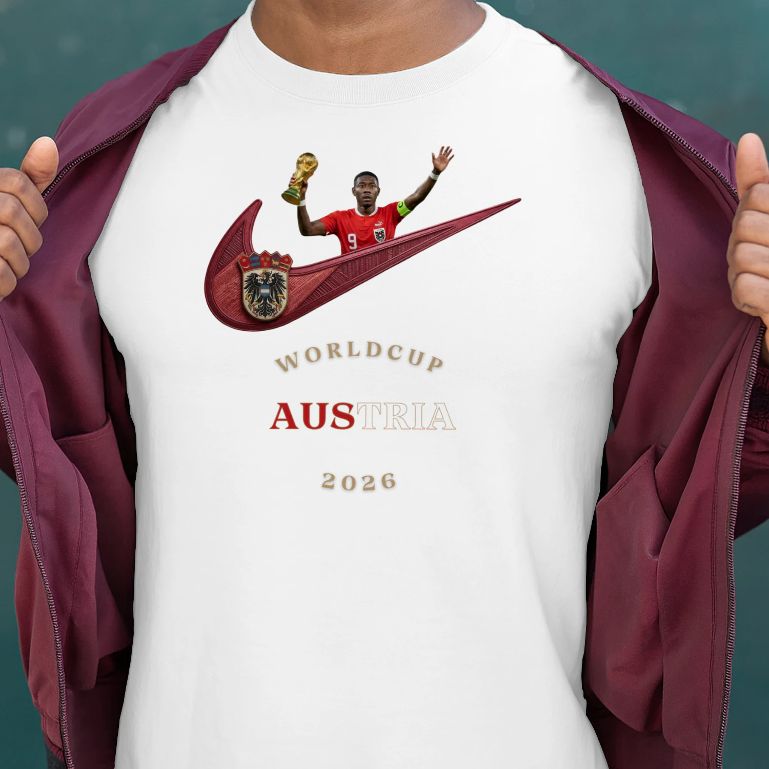 The Imperial Eagles: A Legacy Reborn – Classic Men's T-shirt Limited Edition : World Cup 2026 Austria Fan Kit