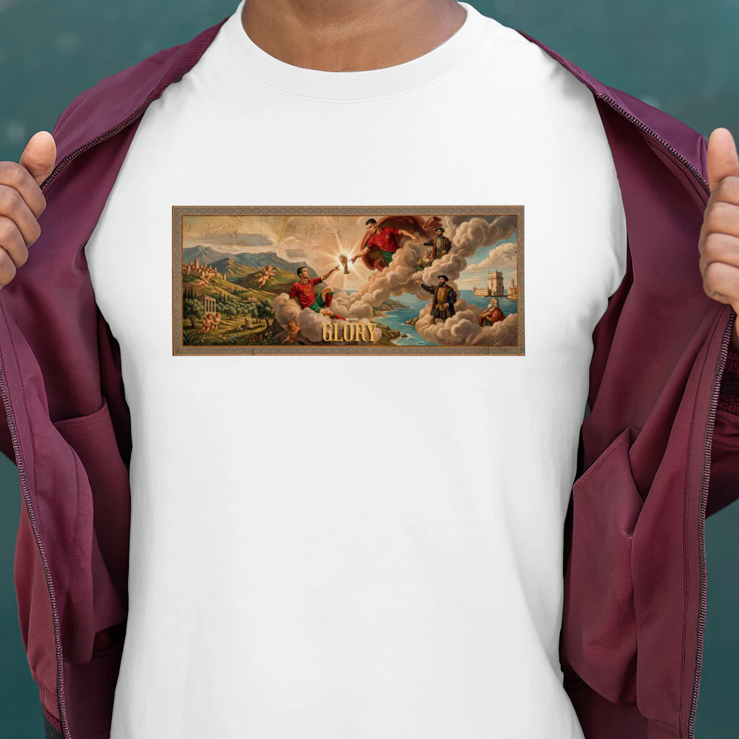 Eternal Glory – Portugal Legends World Cup Classic Men's T-shirt