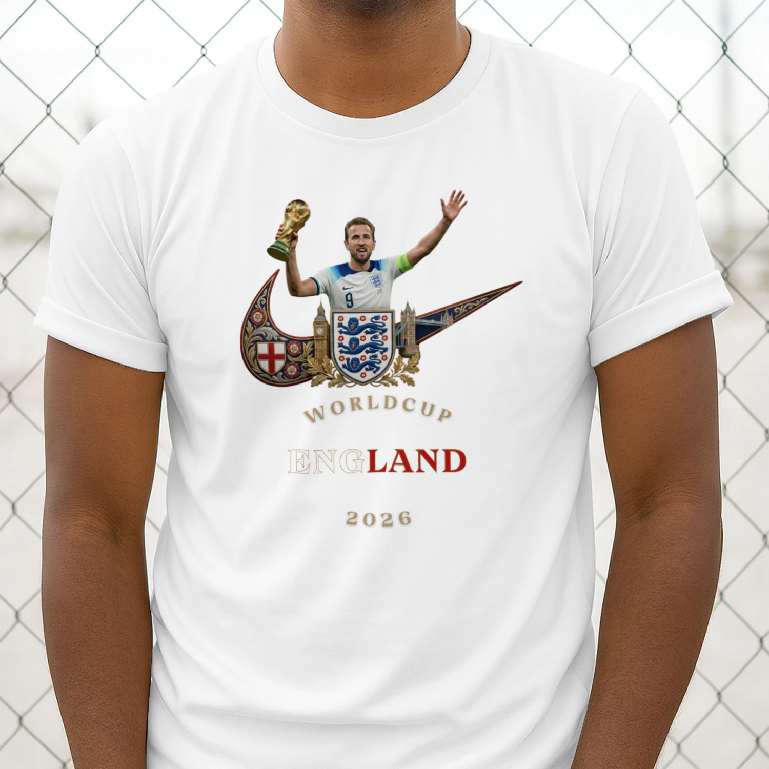 The Three Lions – Classic Men's T-shirt Limited Edition : World Cup 2026 England Fan Kit