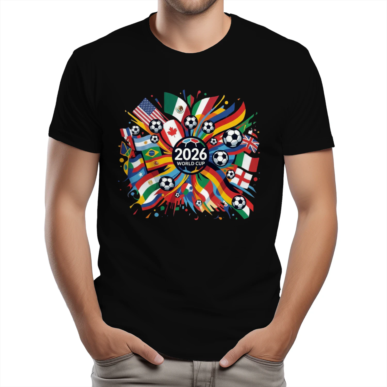 2026 Soccer Cup Shirt, Soccer World Tournament Unisex T-shirt, International Game Day Tees, World Cup 2026 USA Host Collection Fan Kit