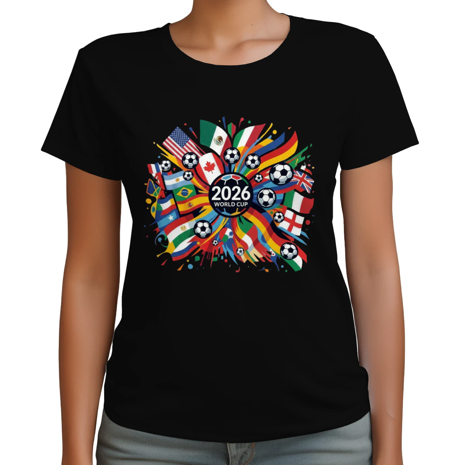 2026 Soccer Cup Shirt, Soccer World Tournament Unisex T-shirt, International Game Day Tees, World Cup 2026 USA Host Collection Fan Kit