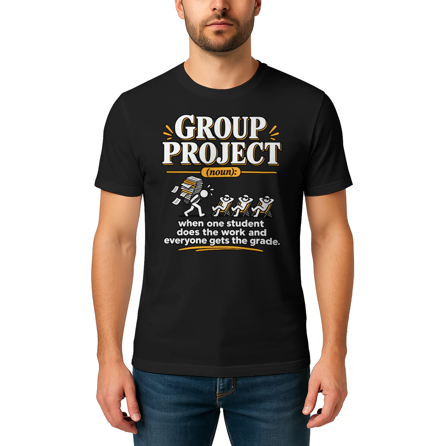 Group Project Student T-Shirt | Limited-Time Online Exclusive