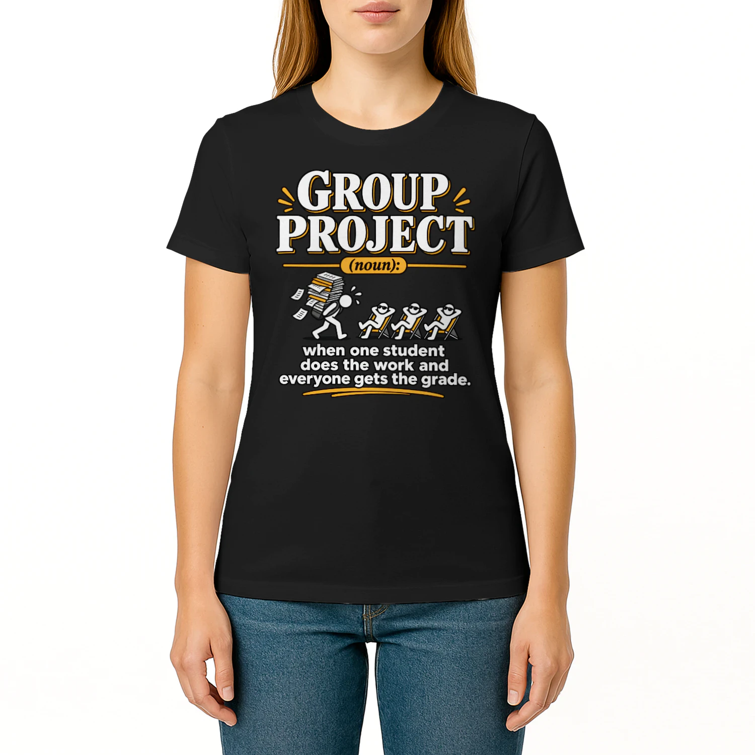 Group Project Student T-Shirt | Limited-Time Online Exclusive