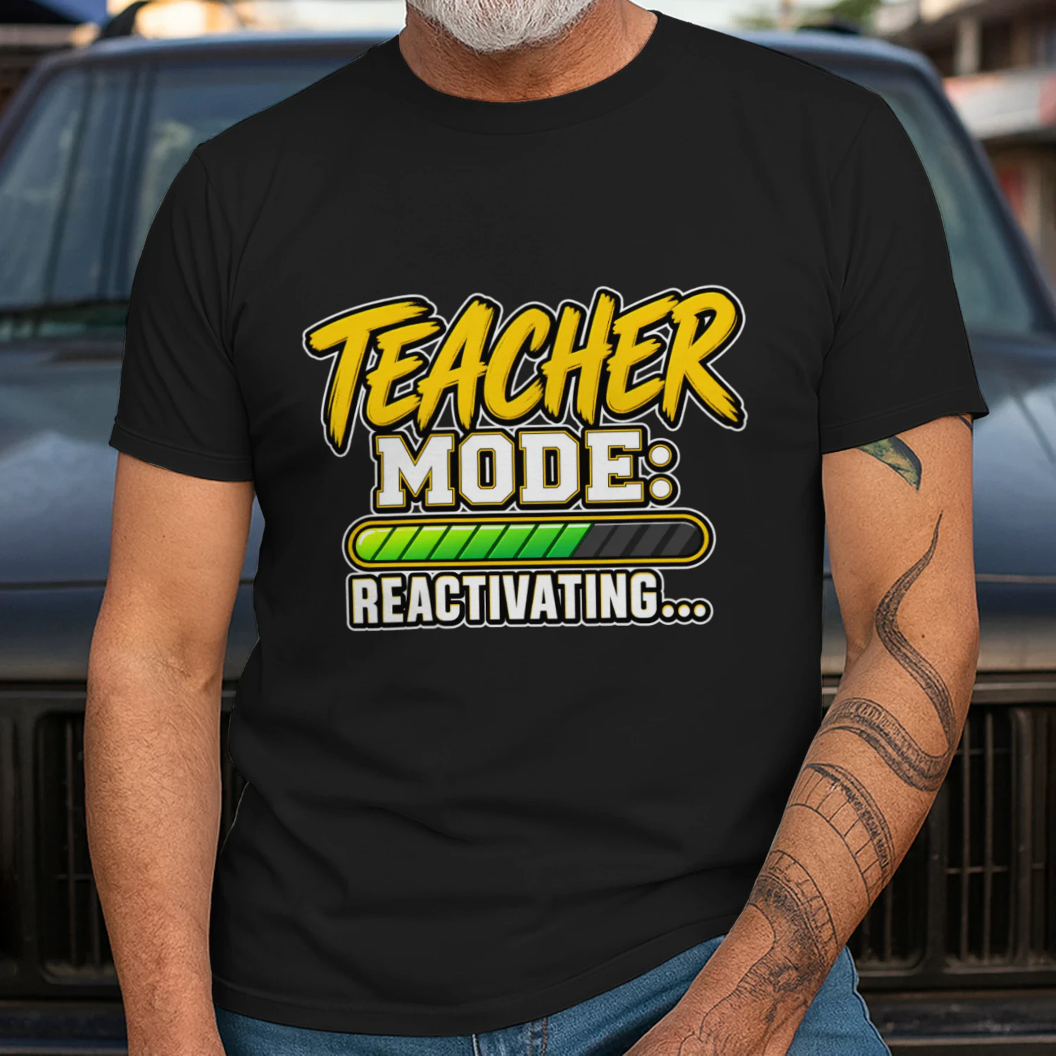 T-Shirt | Teacher Mode Reactivating – Back to School Teacher