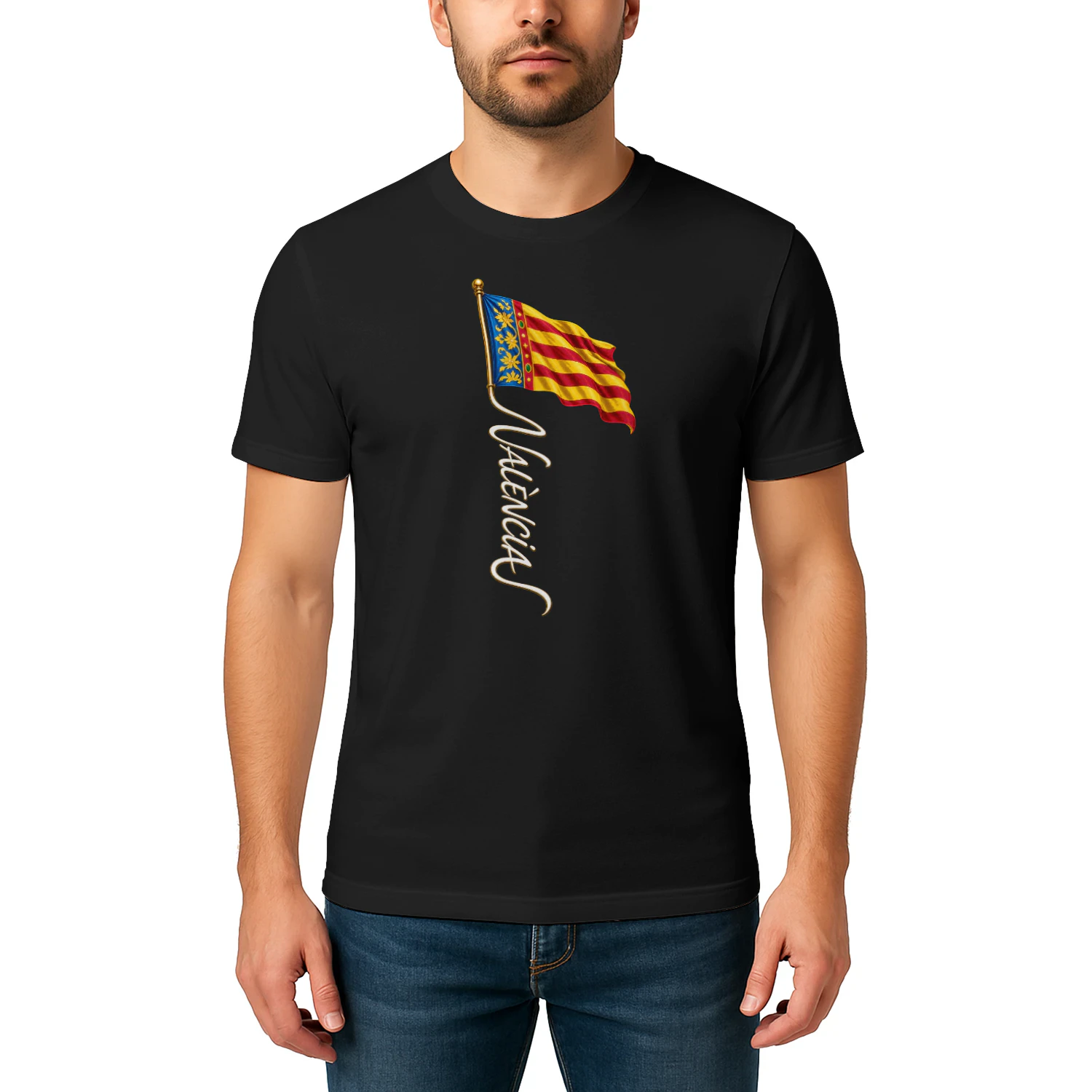 Unisex T-shirt | València | Porta el Teu Orgull Hui | Impreso en Europa