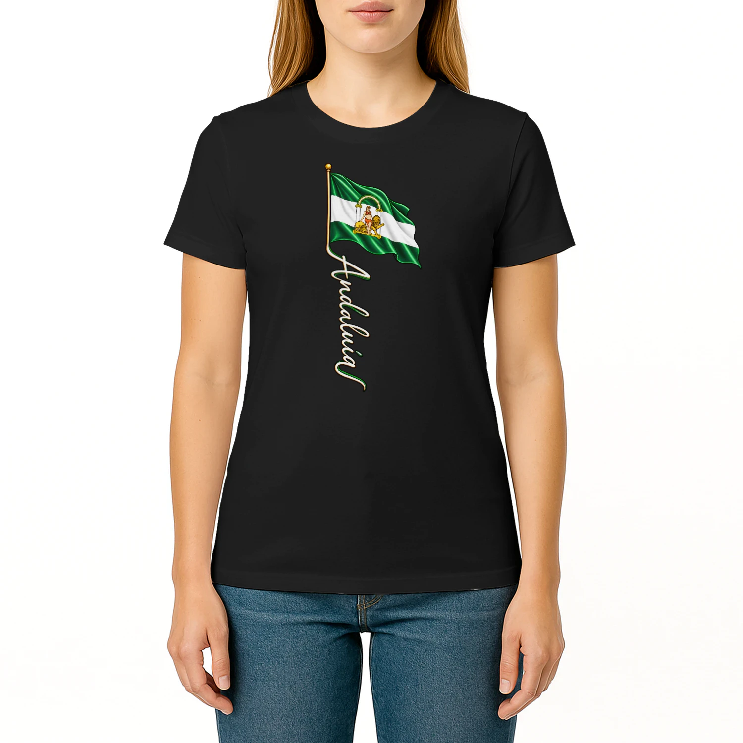 Unisex T-shirt | Andalucía | Lleva Tu Orgullo Andaluz Hoy | Impreso en Europa
