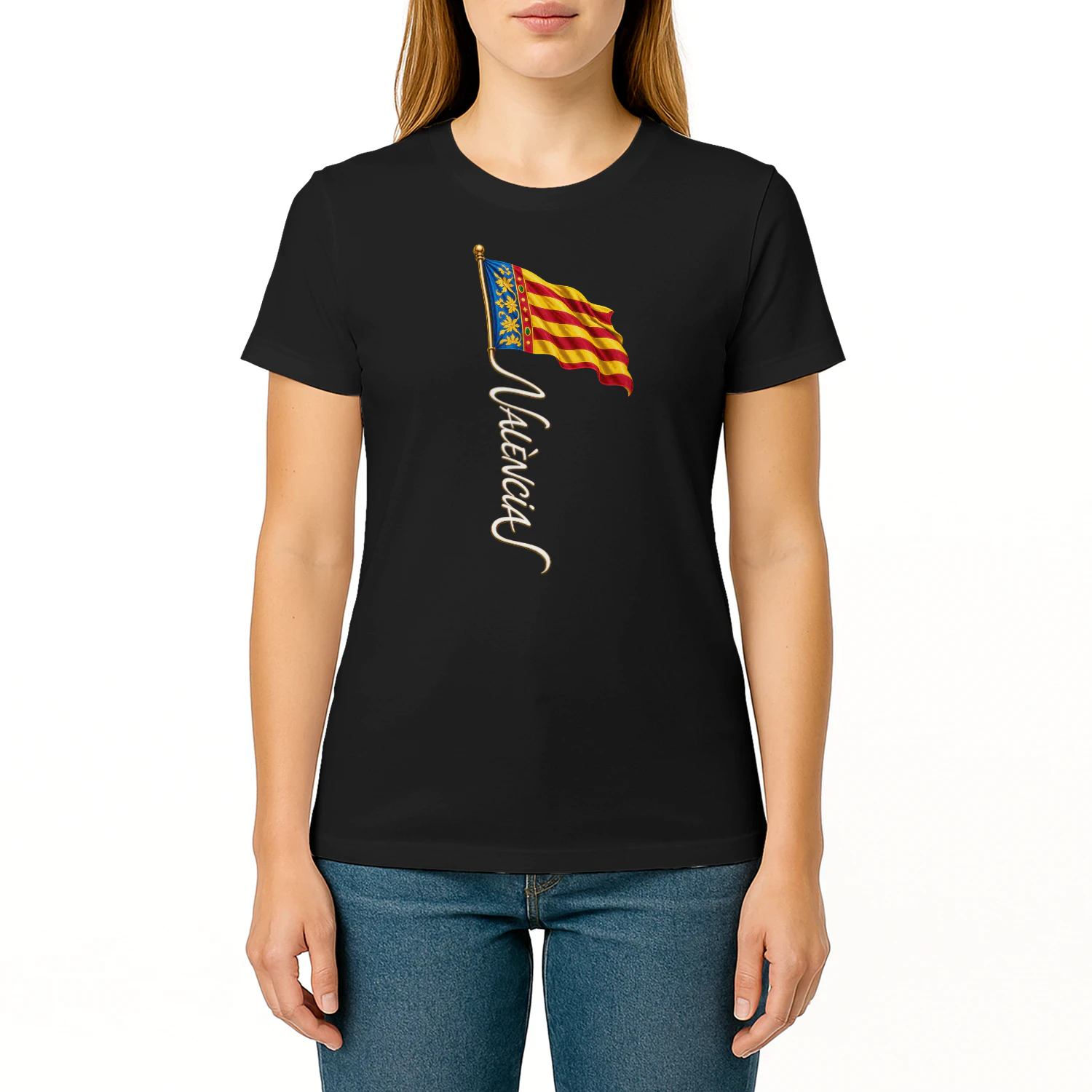 Unisex T-shirt | València | Porta el Teu Orgull Hui | Impreso en Europa