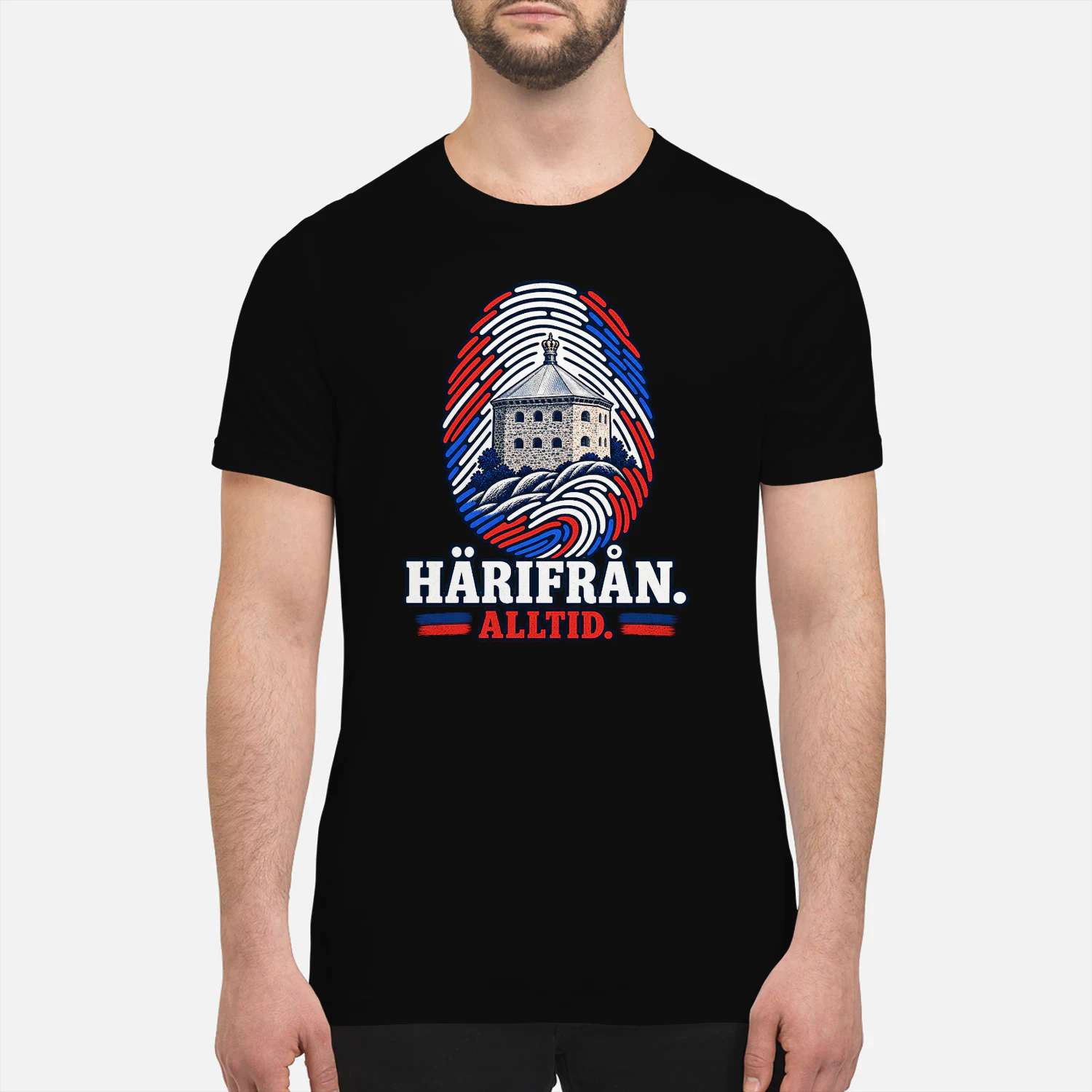 Unisex T-shirt | Göteborg Härifrån Alltid | Bär Din Stadstolthet | Tryckt i Europa