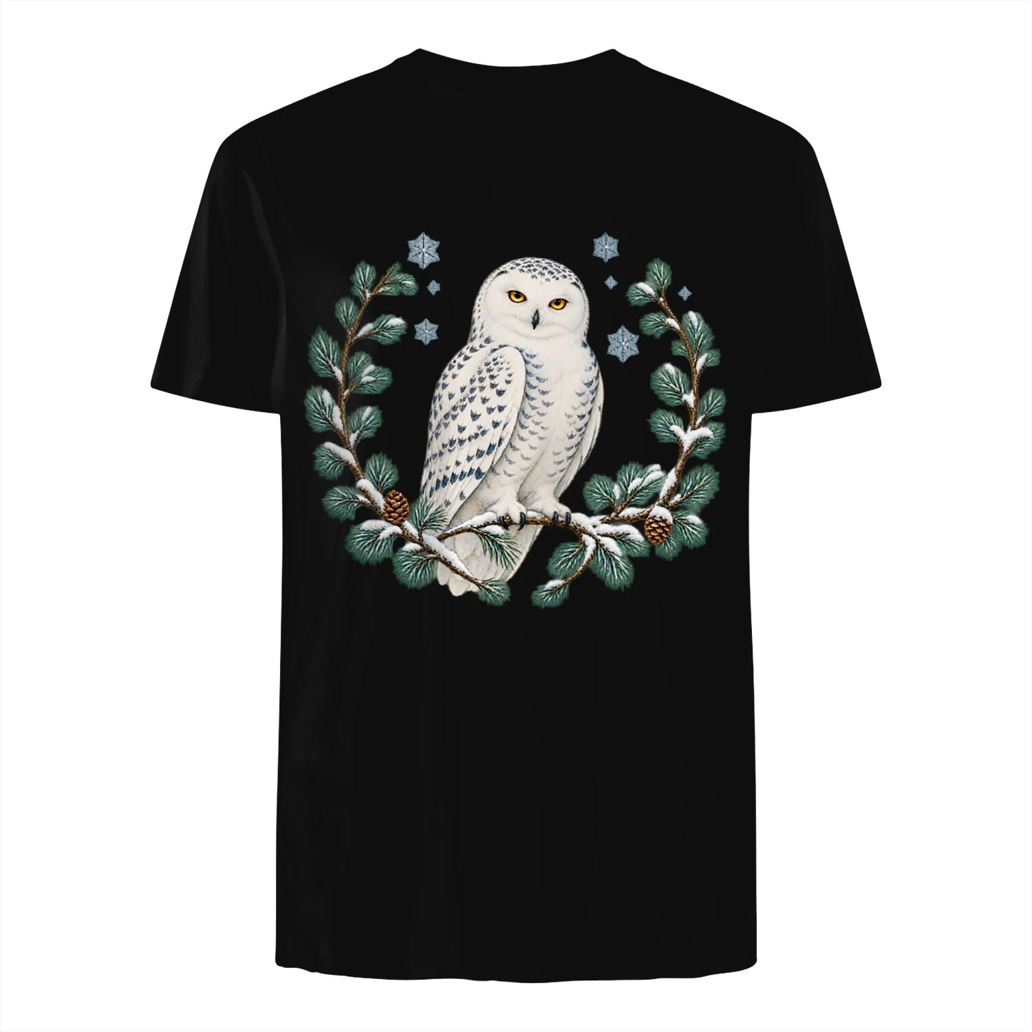 Snowy Owl Winter T-Shirt for Nature Lovers