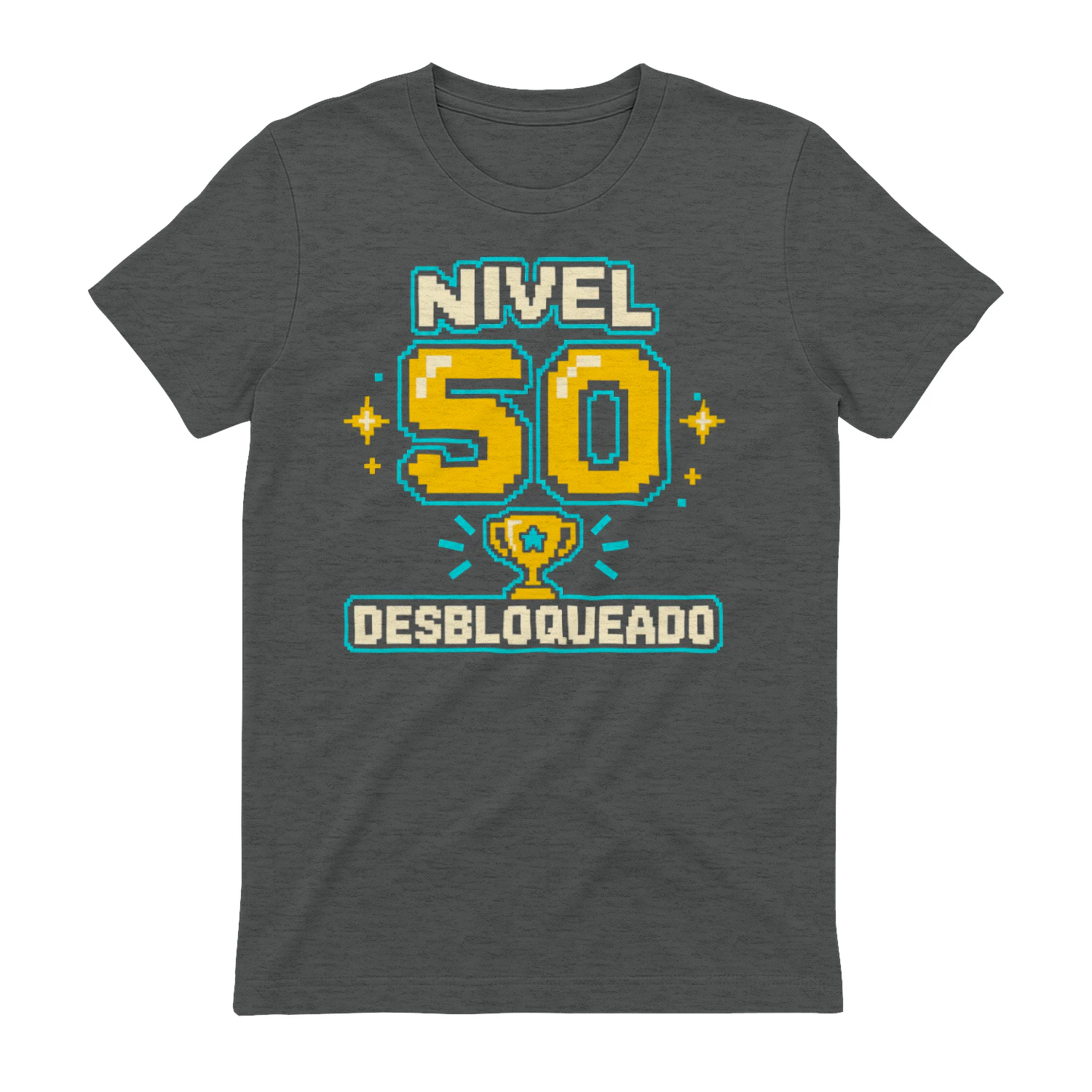 Camiseta 50 años · Nivel 50 desbloqueado