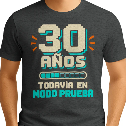 Camiseta 30 años · Todavía en modo prueba