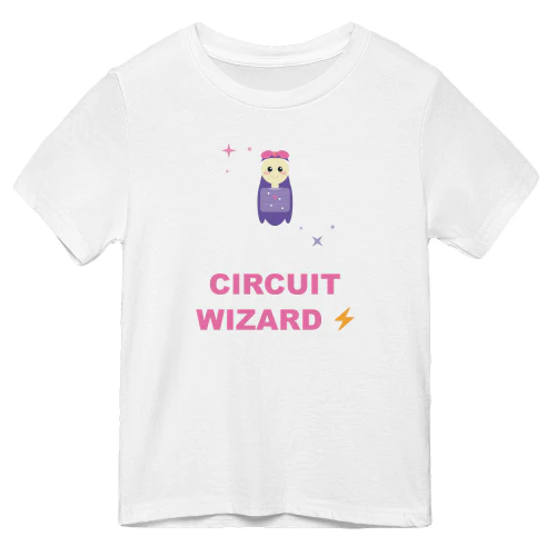 Circuit Wizard Girl – Coding STEM Kid