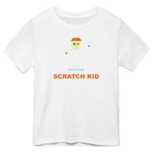 Drag and Drop Scratch Kid Coding Vibes