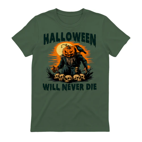 Halloween State Of Mind - Spooky Pumpkin Head Grim Reaper Shirt