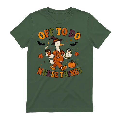 Funny Nurse Shirt | Halloween Duck Gift for Nurses