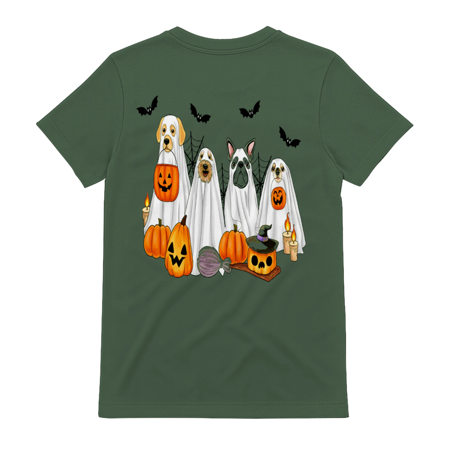 Halloween Dog Shirt – Cute Ghost Costume Dogs
