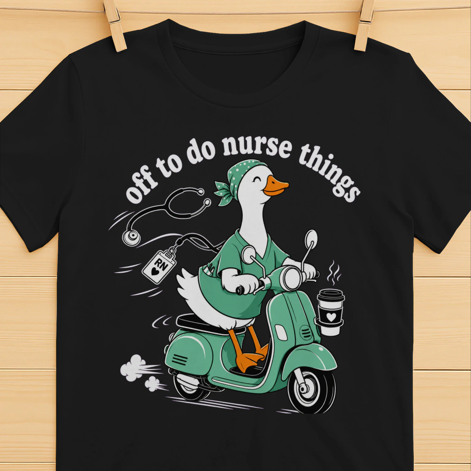 Off To Do Nurse Things Shirt | Funny Nurse T-Shirt Gift for Medical Women & Healthcare Workers