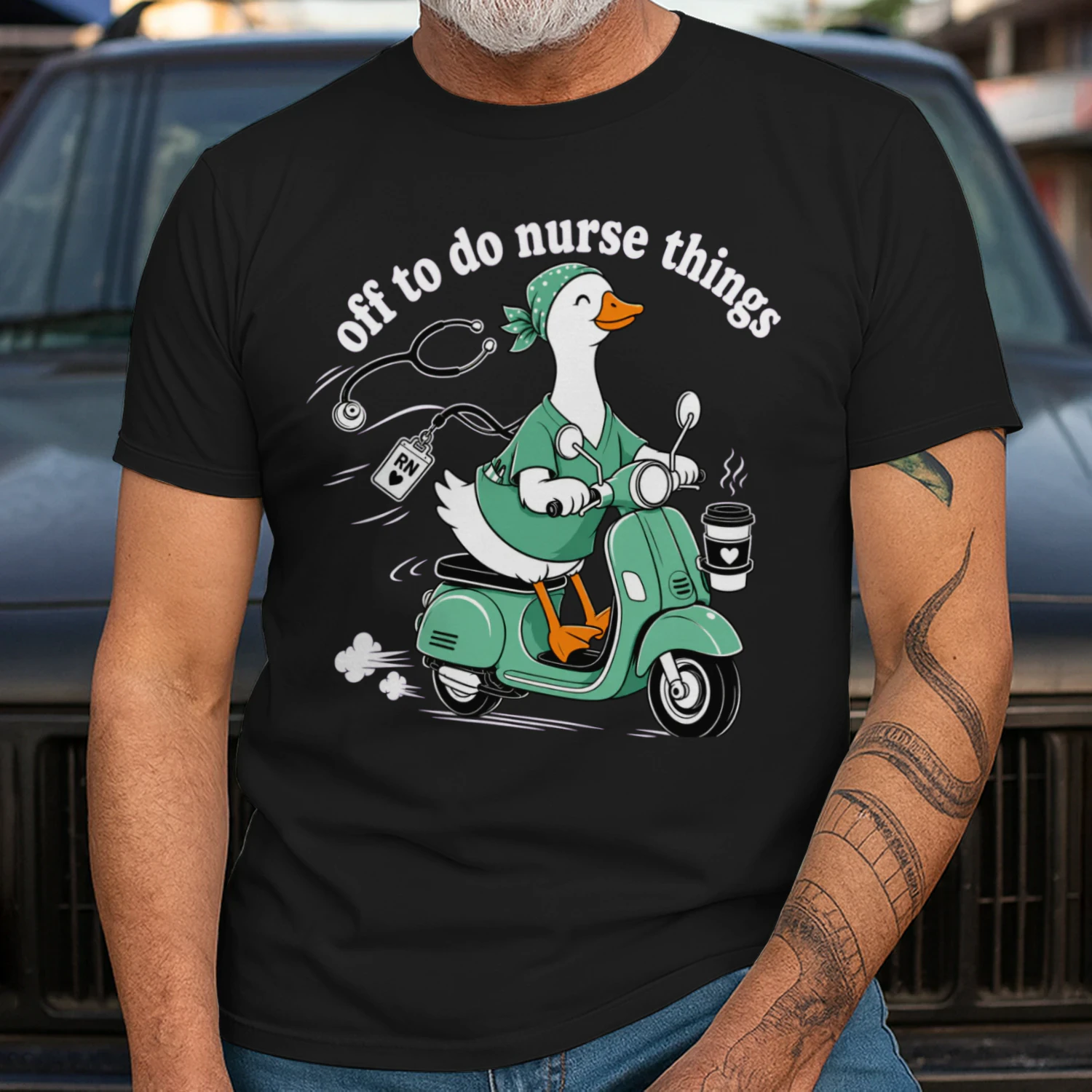 Off To Do Nurse Things Shirt | Funny Nurse T-Shirt Gift for Medical Women & Healthcare Workers