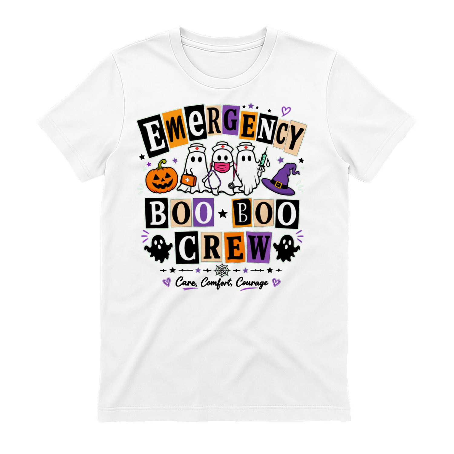 Emergency Boo Boo Crew Ghost Nurse Halloween