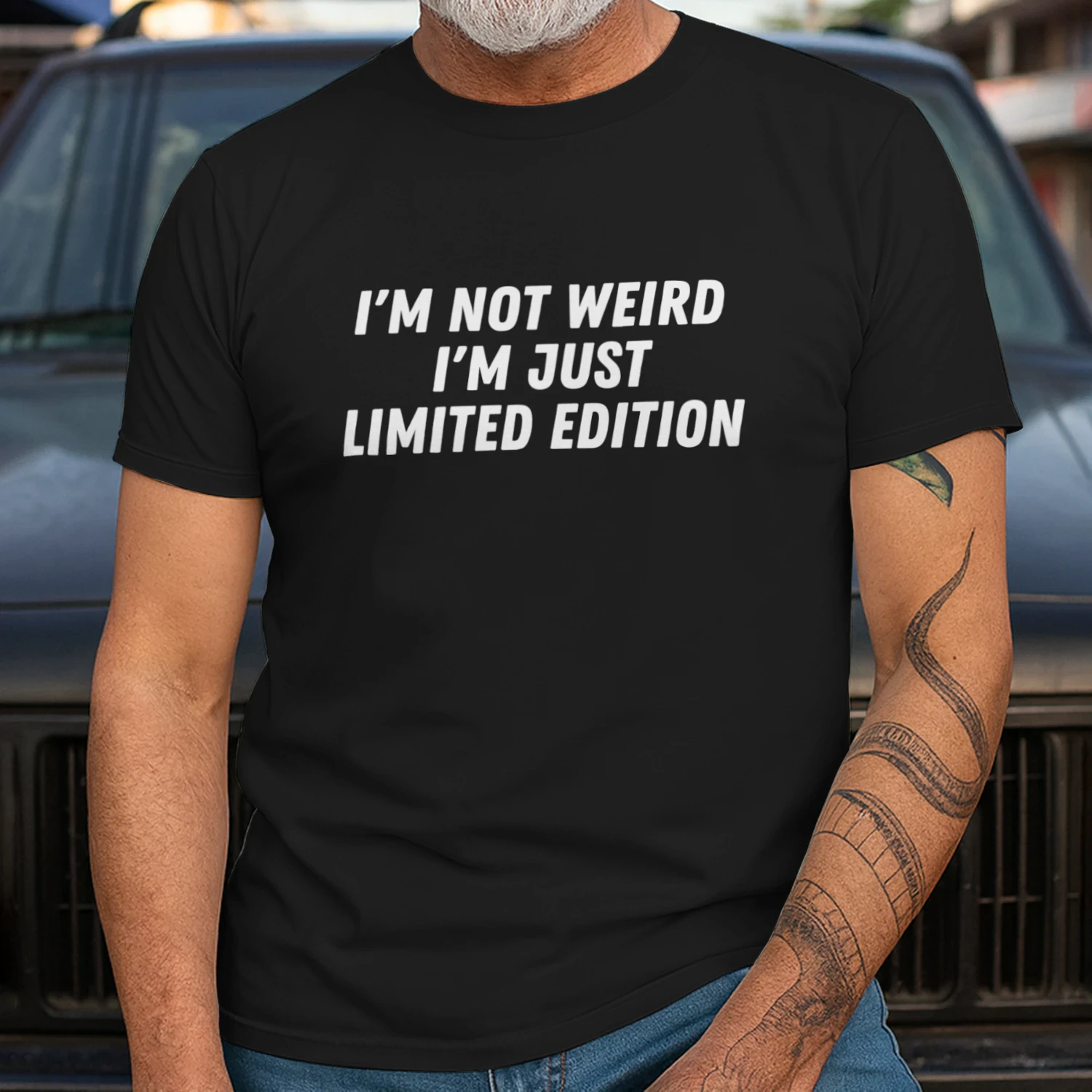 I'm Not Weird I'm Just Limited Edition T-Shirt Funny Graphic Tee