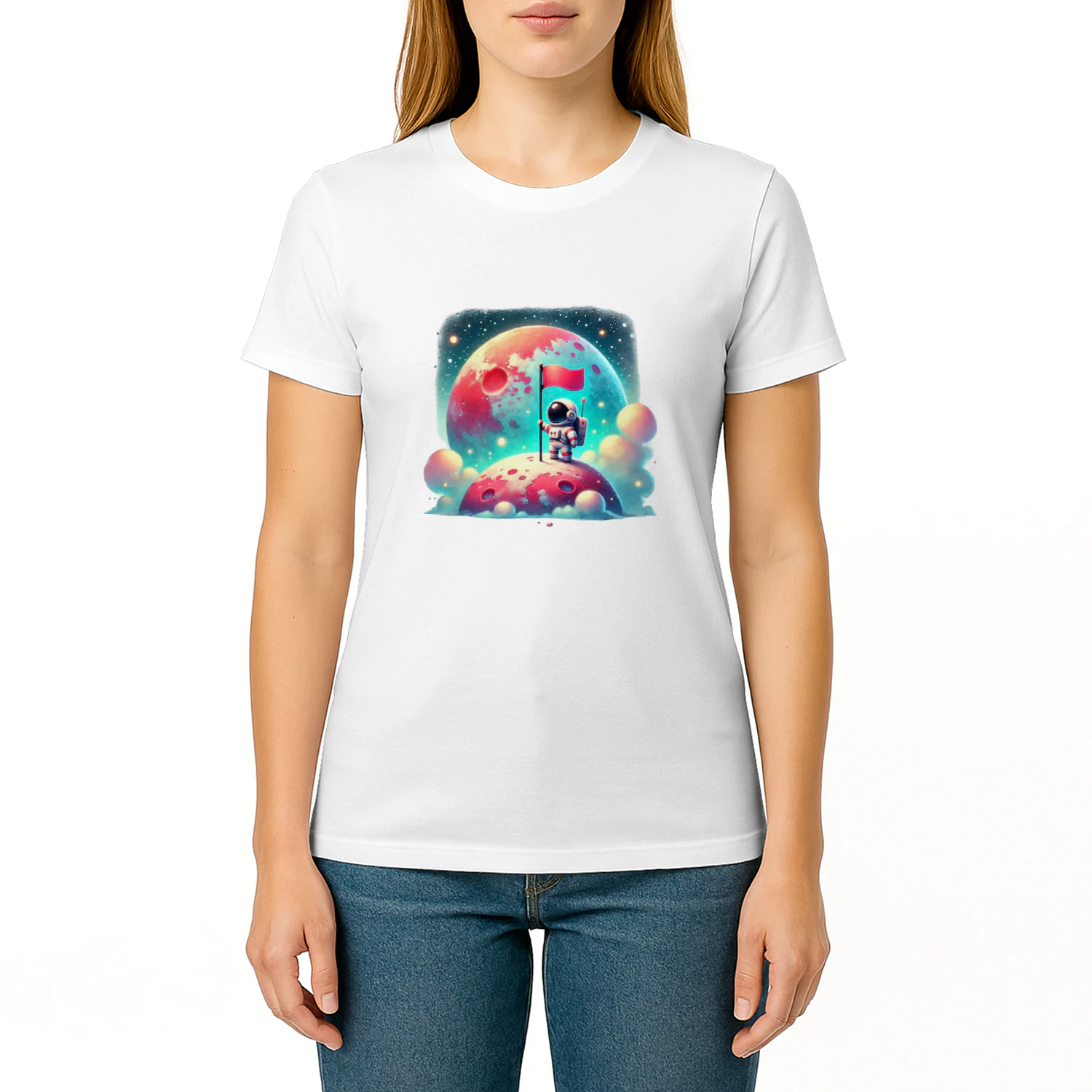 Astronaut Space T-Shirt – Cool Galaxy Explorer Graphic Tee for Space Lovers
