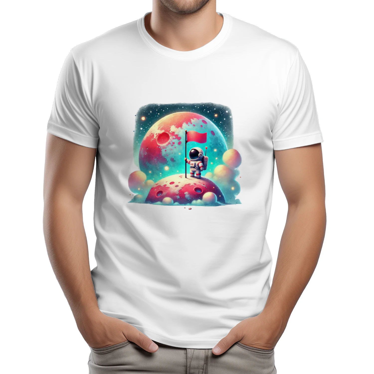 Astronaut Space T-Shirt – Cool Galaxy Explorer Graphic Tee for Space Lovers