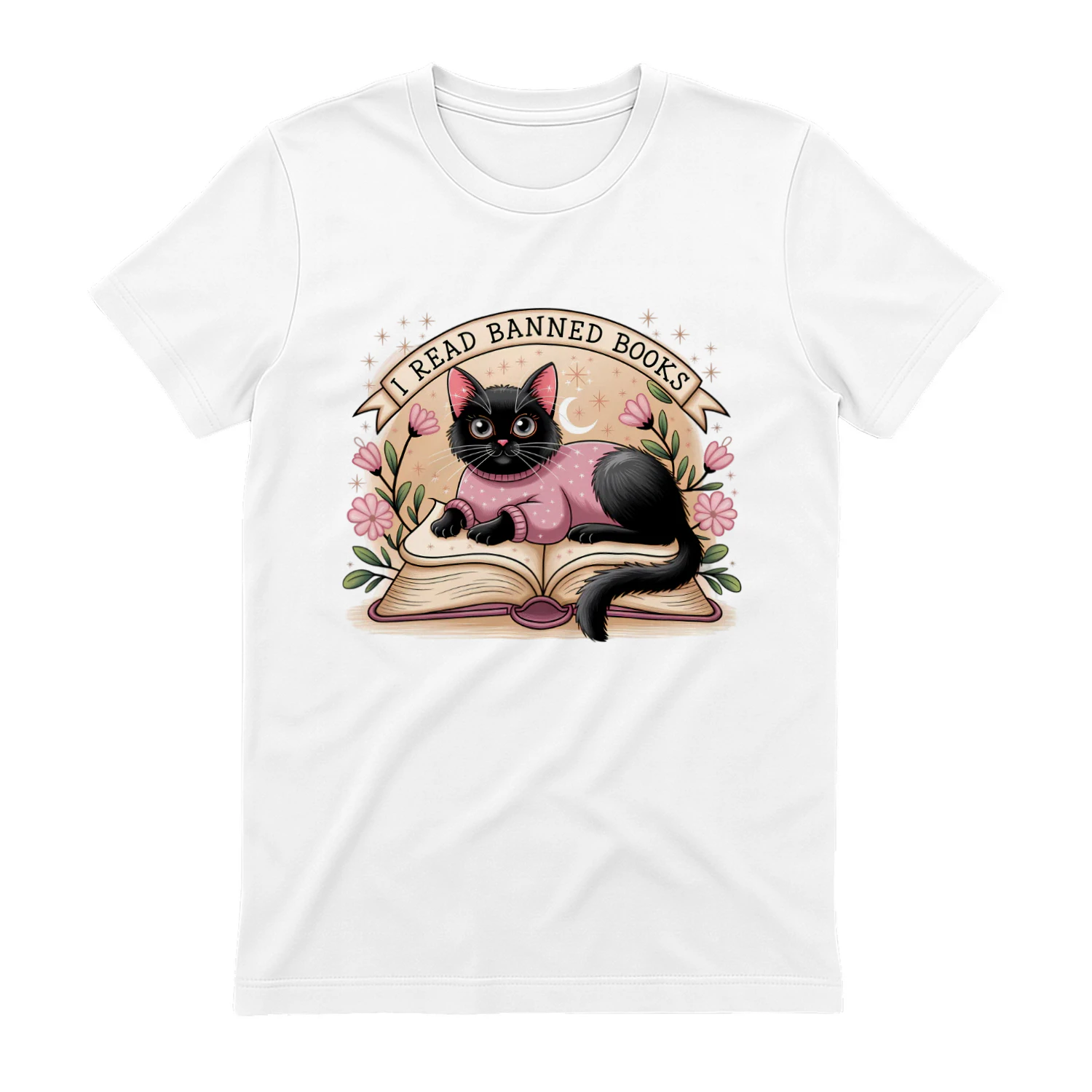 Banned Books Cat Lover Clipart Bundle