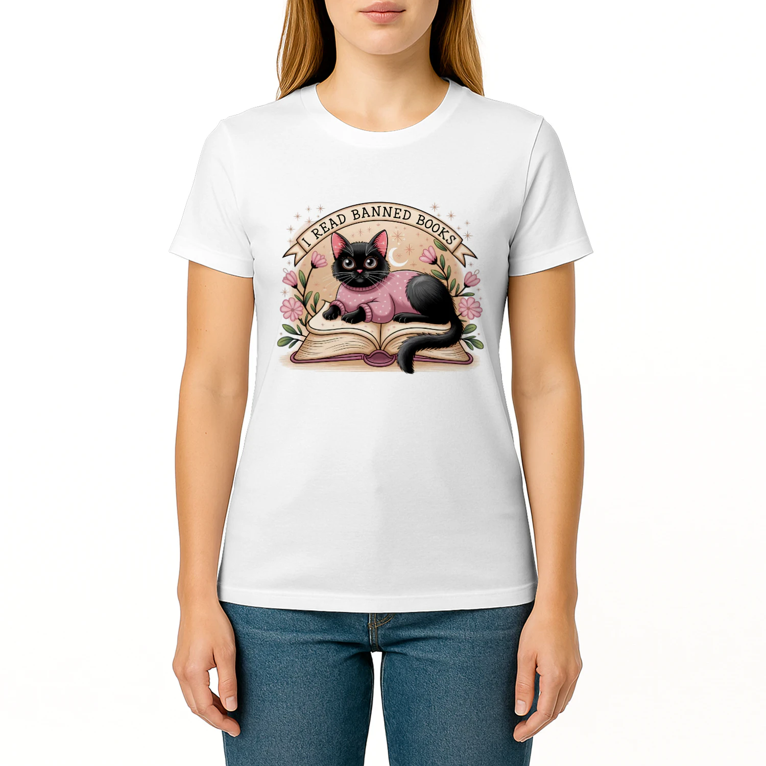 Banned Books Cat Lover Clipart Bundle