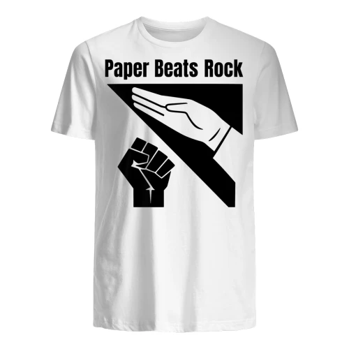 PAPER BEATS ROCK 
