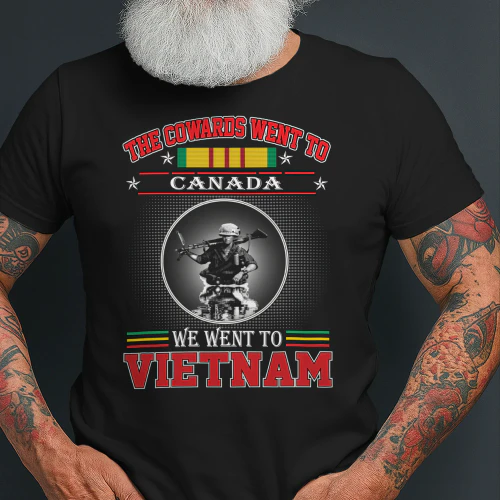 THE COWARDS WENT TO CANADA 