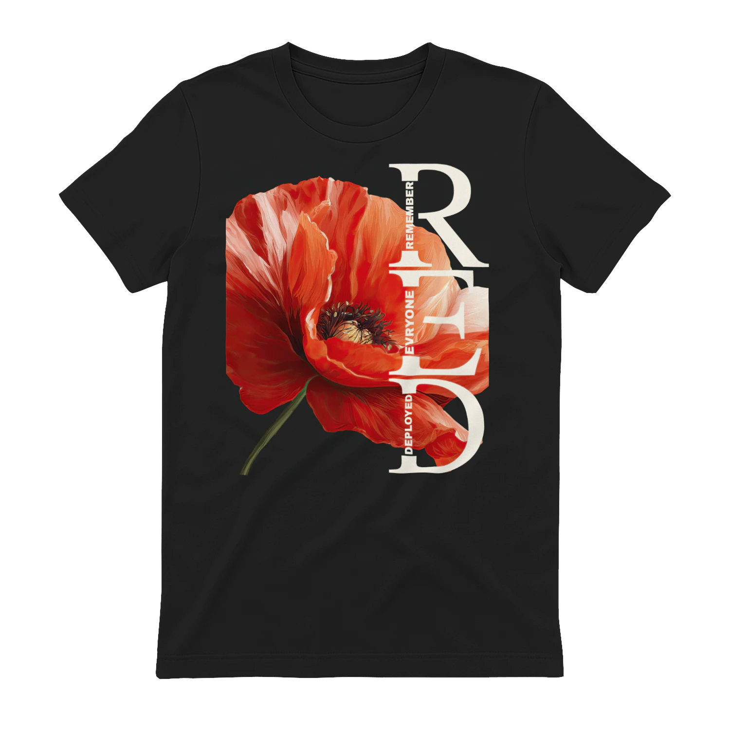 4th of july remember everyone deployed  Red puppy t-shirt