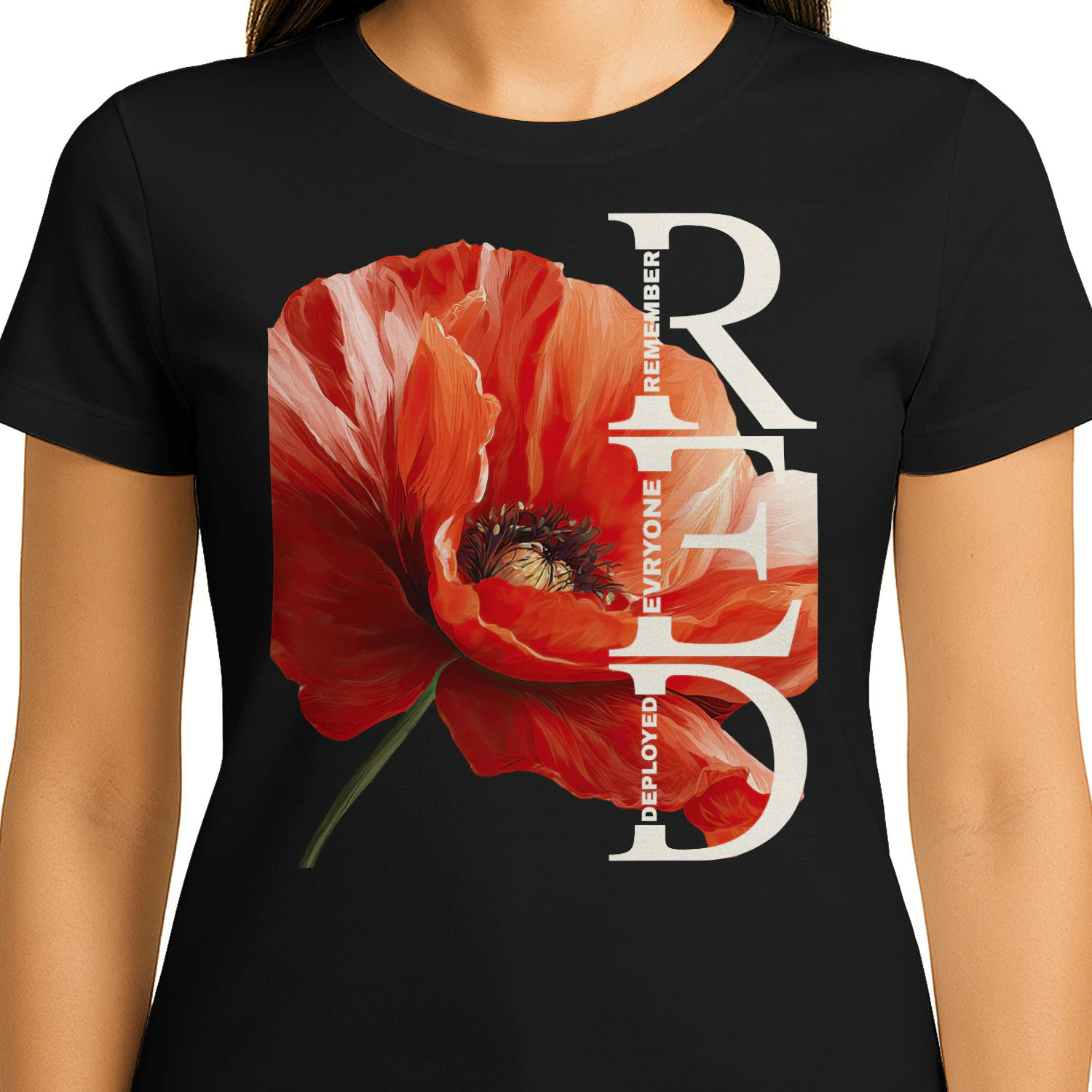 4th of july remember everyone deployed  Red puppy t-shirt