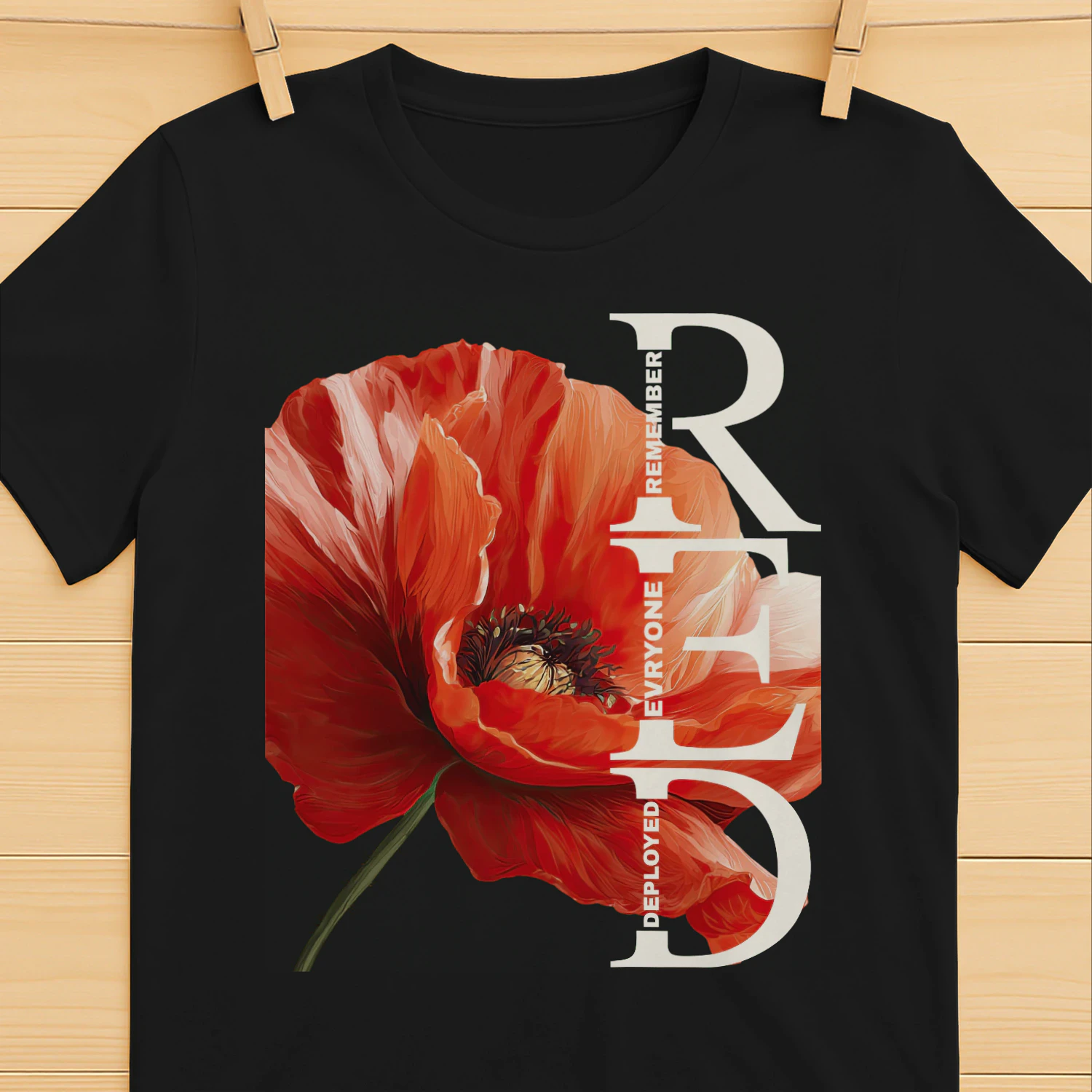 4th of july remember everyone deployed  Red puppy t-shirt