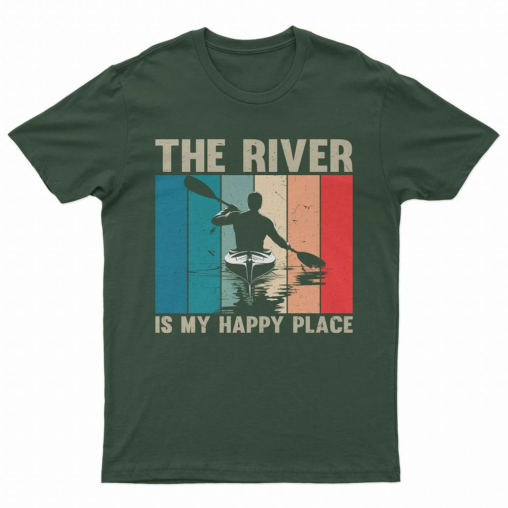 River T-shirt: Kayakers, Canoeing & Camping Gift