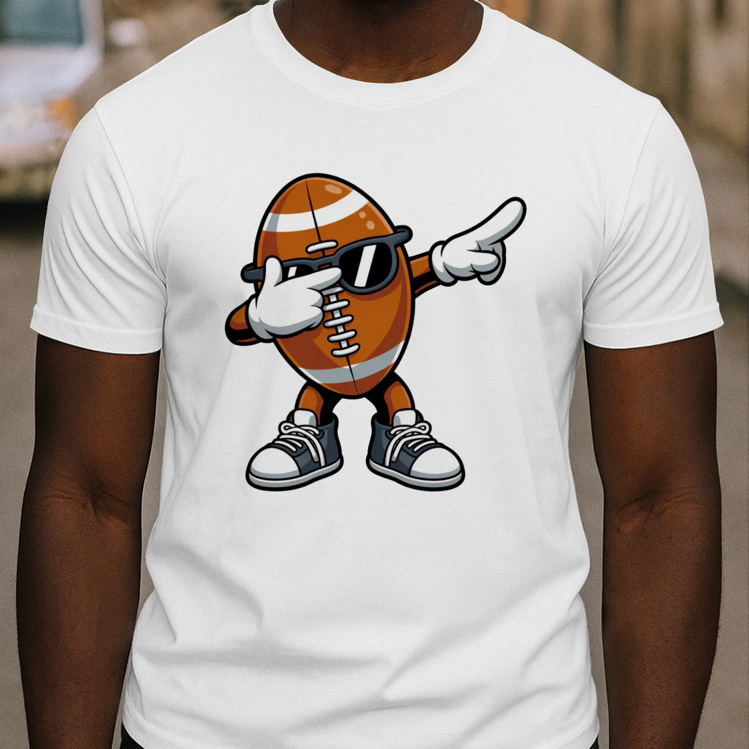 Football Lover Shirt, Sports Lover Tee, Boys Football Gift, Football Fan Shirt, Football Kids Shirt, Game Day Shirt, Football Youth Shirt, Funny Football Tee, Dabbing Football Shirt