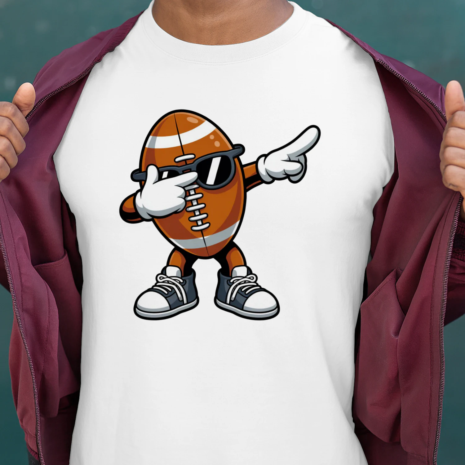 Football Lover Shirt, Sports Lover Tee, Boys Football Gift, Football Fan Shirt, Football Kids Shirt, Game Day Shirt, Football Youth Shirt, Funny Football Tee, Dabbing Football Shirt