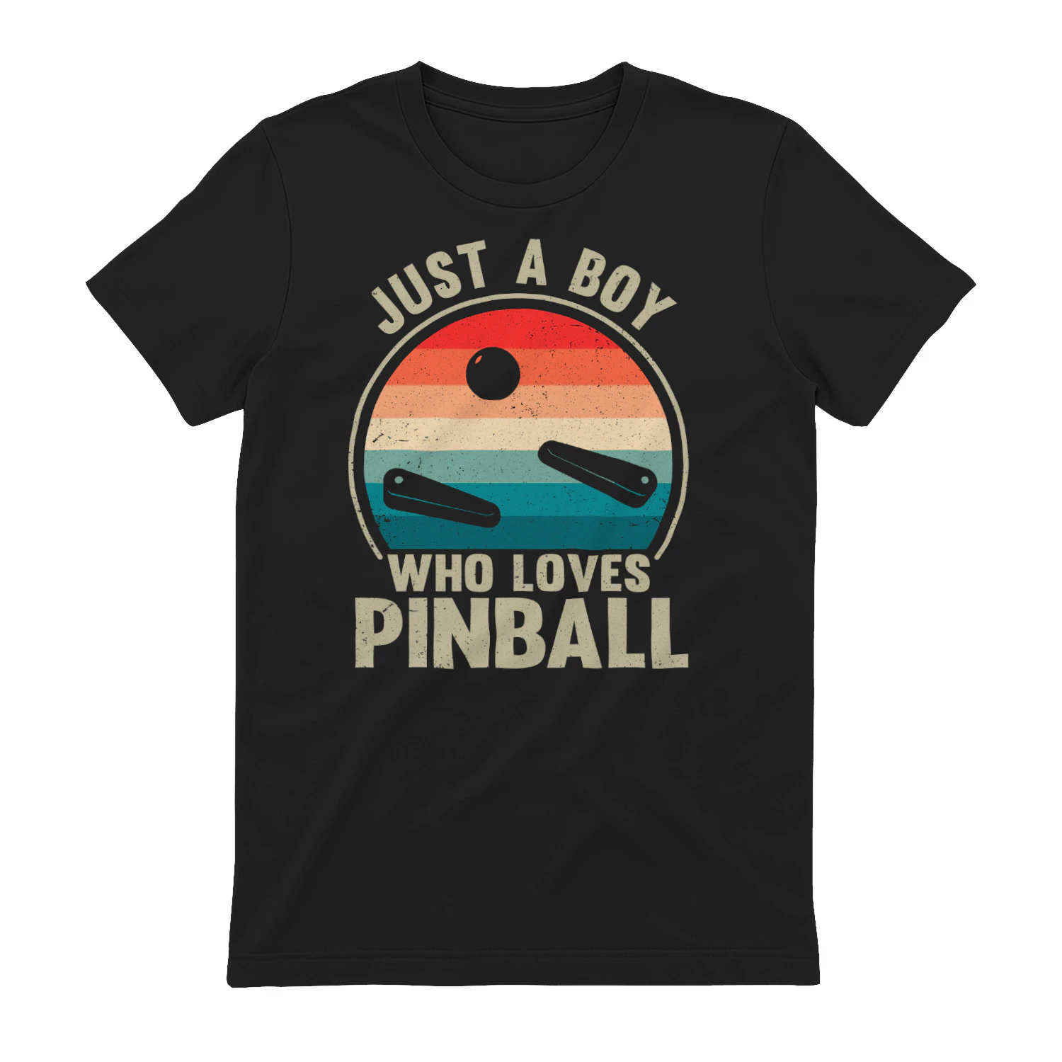 Just A Boy Who Loves Pinball Shirt – Arcade Game Tee for Kids Adults