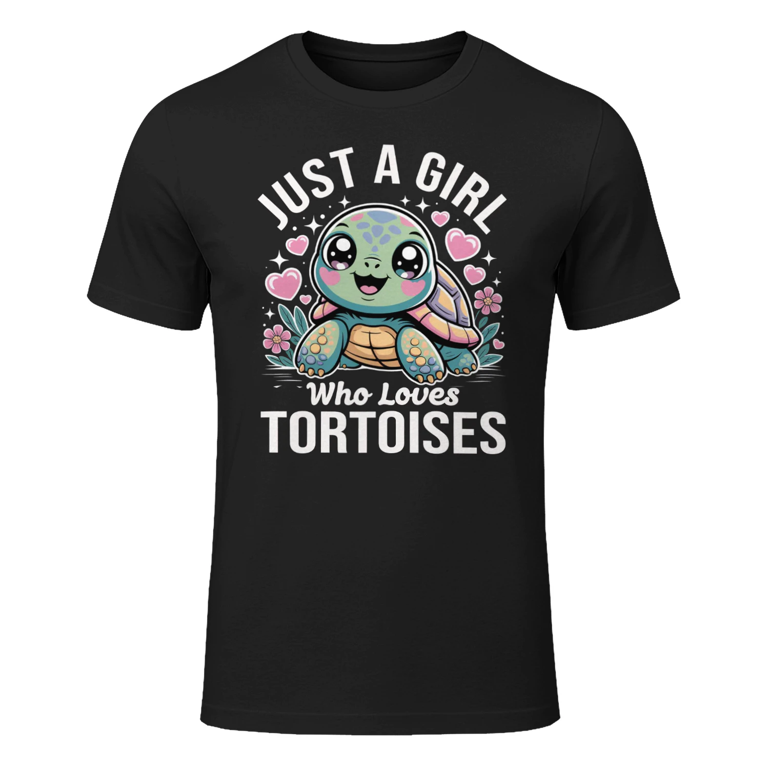 Just A Girl Who Loves Tortoises T-Shirt