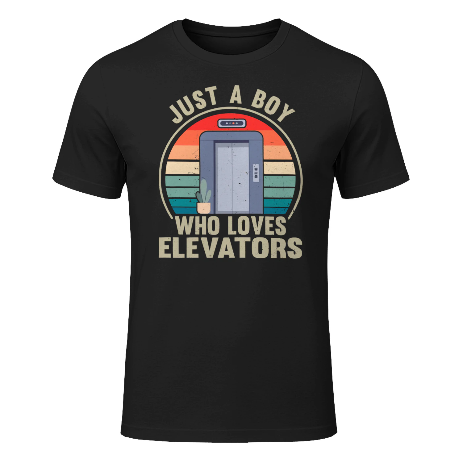 Elevator T-Shirt, Just a Boy Who Loves Elevators, Elevator Kids Shirts, Elevator Lover Gifts, Elevator Mechanic Shirt