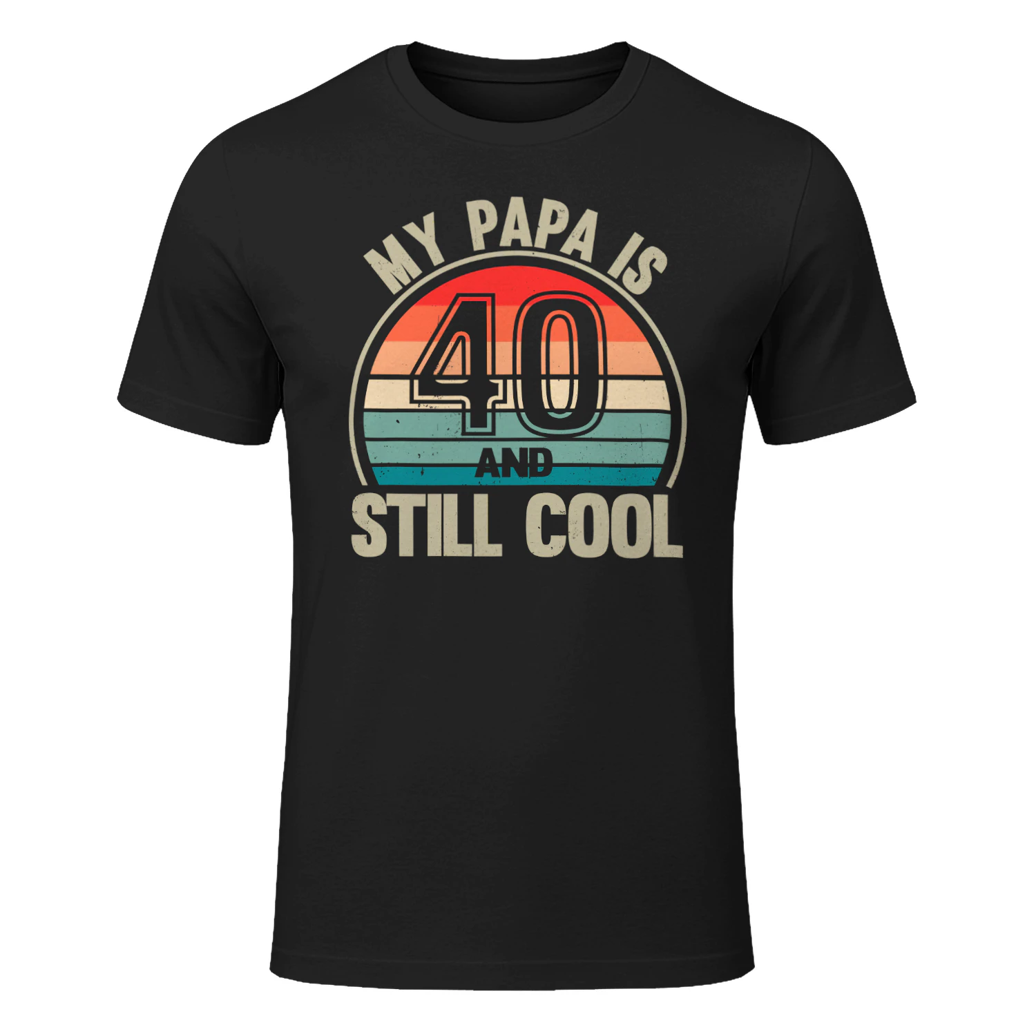 My Papa Is 40 And Still Cool Vintage 40th Birthday Dad 