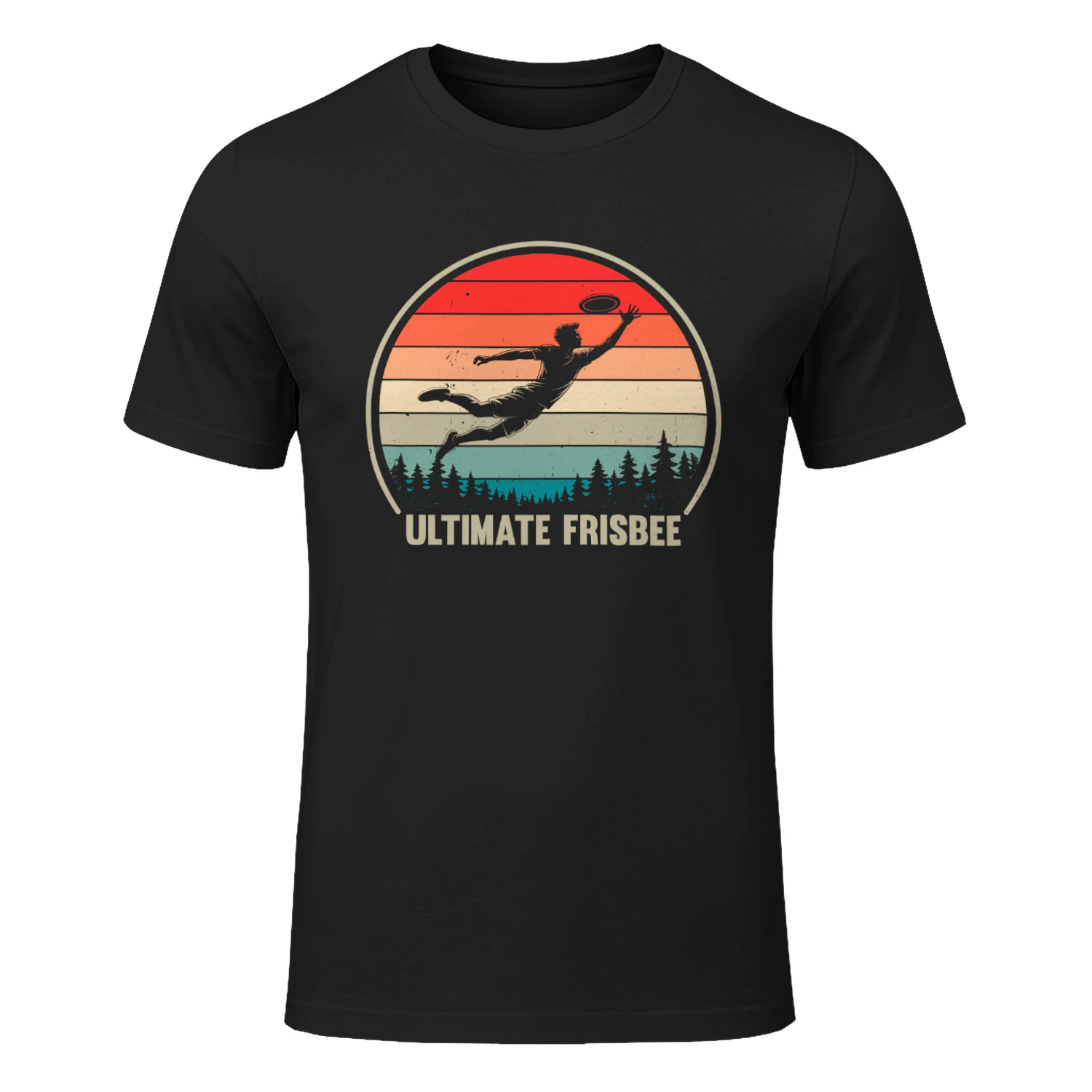 Ultimate Frisbee T-shirt, Vintage Frisbee Shirt, Frisbee Player Gift, Frisbee Fan Gift, Ultimate Disc Shirt, Frisbee Lover Tee, Flying Disc Player, Disc Golf Shirt