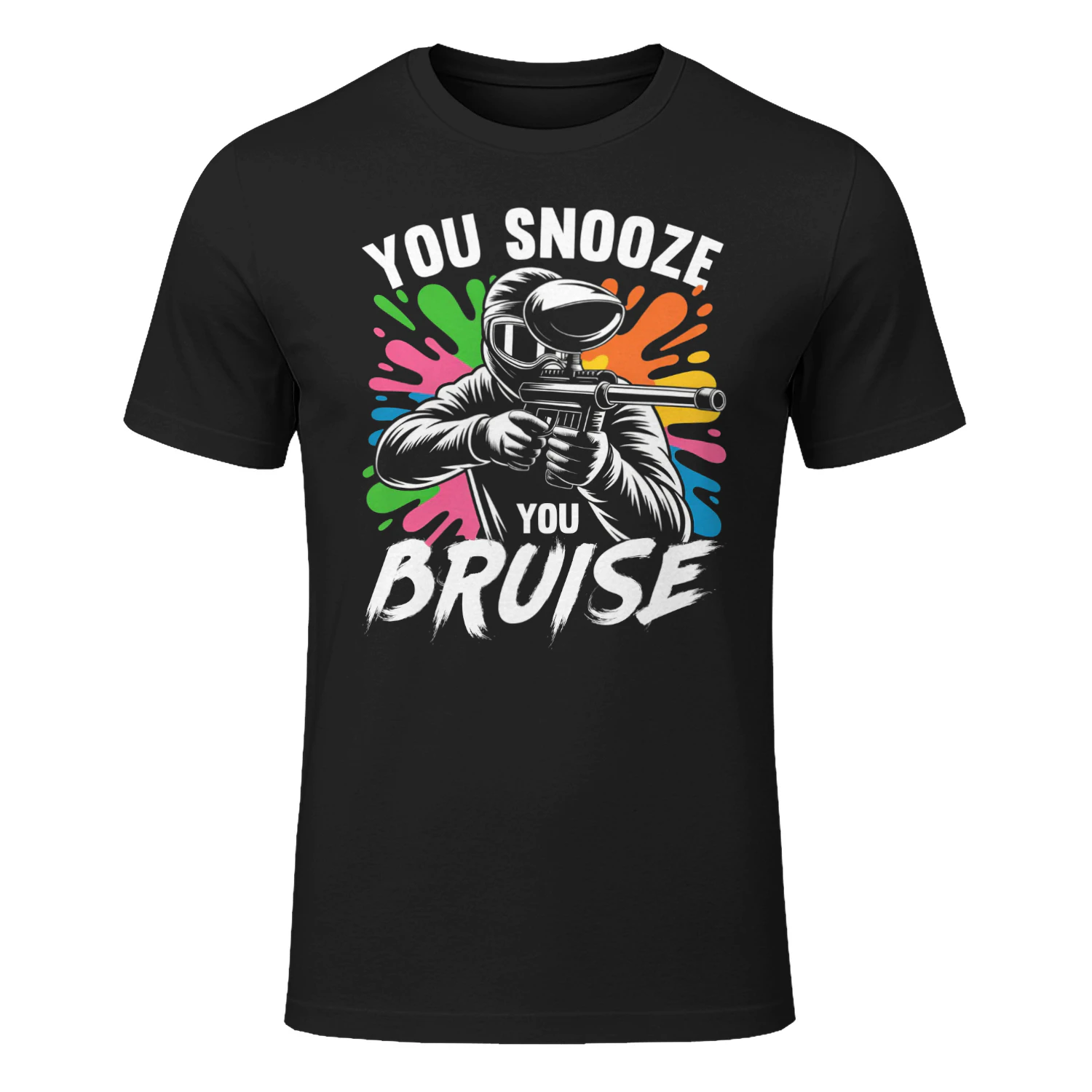 You Snooze You Bruise, Paintball T-shirt, Paintball Lover Gift, Gift For Paintballer, Paintball Party
