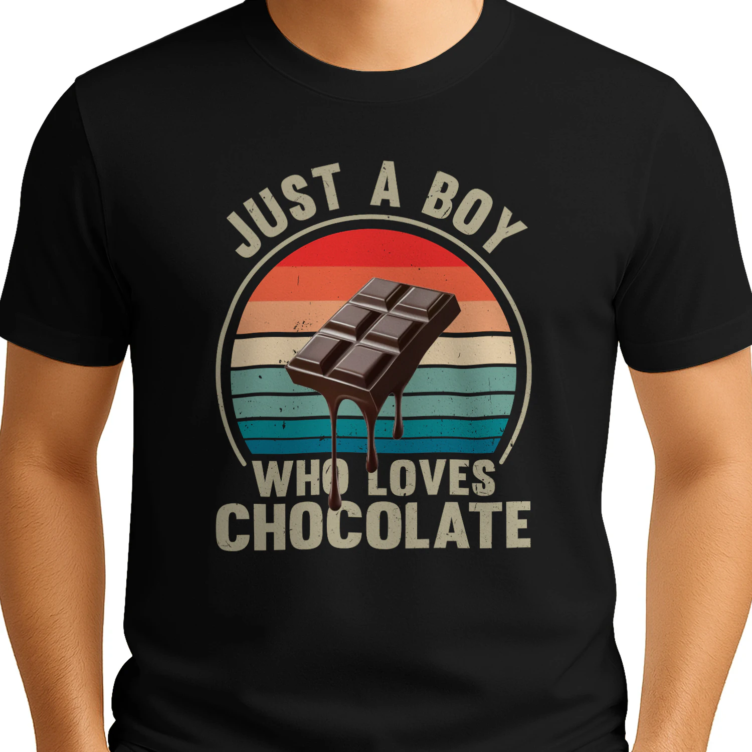 Chocolate Shirt, Just A Boy Who Loves Chocolate, Chocolate Lover Gift, Hot Chocolate Shirt