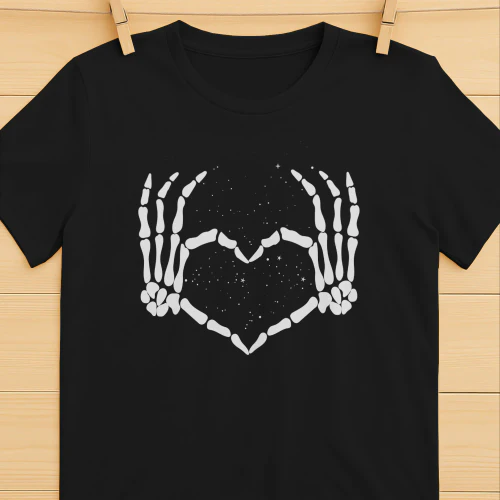 Skeleton Hands Heart 