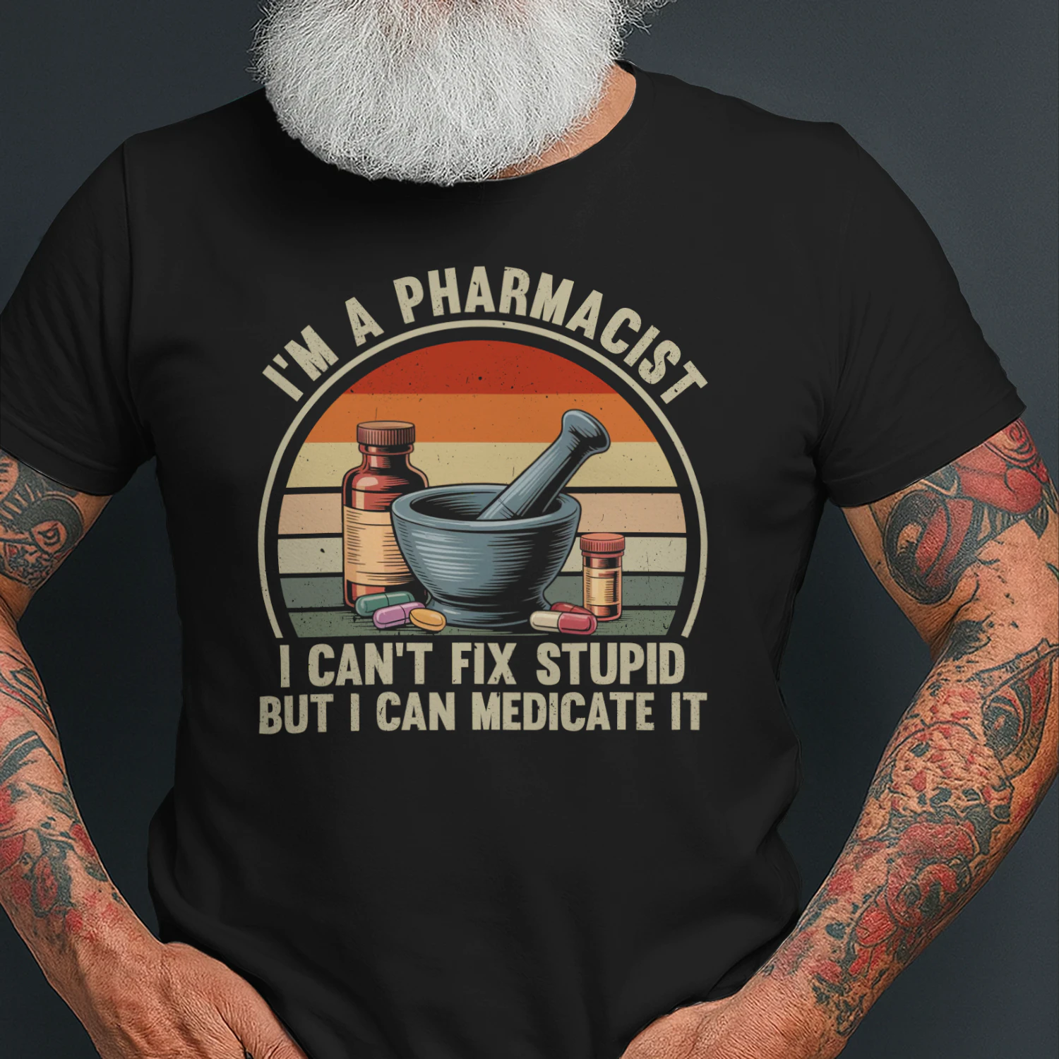Pharmacy Shirt, I’m a Pharmacist I Can't Fix Stupid but I Can Medicate It, Pharmacist Gift