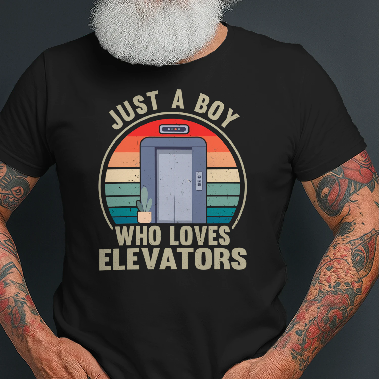 Elevator T-Shirt, Just a Boy Who Loves Elevators, Elevator Kids Shirts, Elevator Lover Gifts, Elevator Mechanic Shirt
